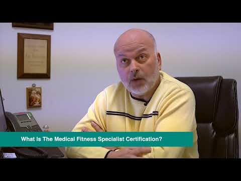 Medical Fitness Specialist Certification